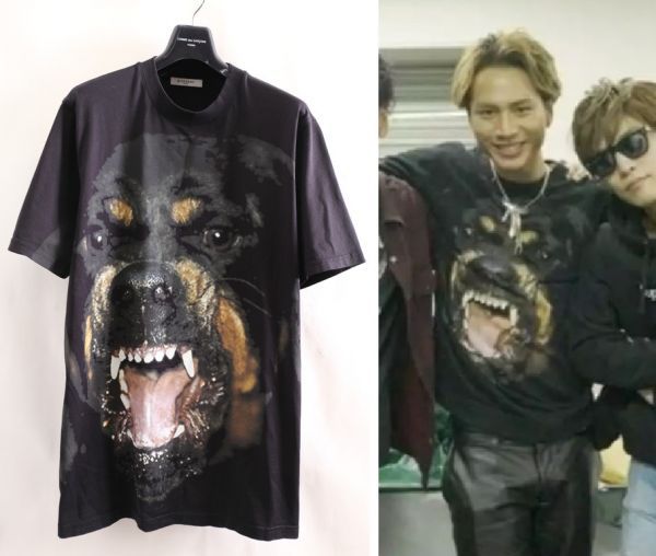 GIVENCHY ロットワイラー tシャツ 14AW 登坂着 14AW ジバンシィ ロットワイラーTシャツ XS GIVENCHY/NP36