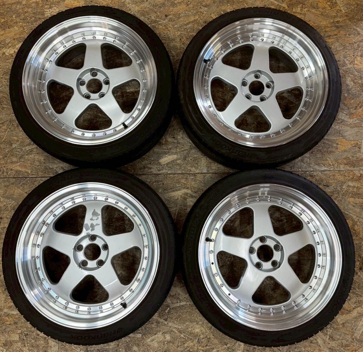 【限定値下げ中 】深リム18インチ　pcd100　 WORK VS-XX 18インチ 深リム 9J 4本 5穴 PCD100 - メルカリ