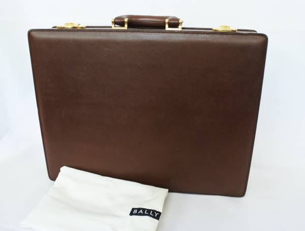 【BALLY/バリー】トランク/書類鞄/ブリーフケース/ダイヤル式