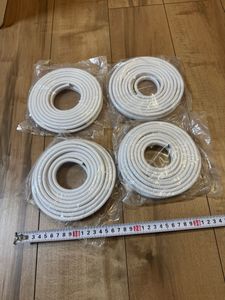 ドアモール　白　4ロール　新品　ヤマト着払い