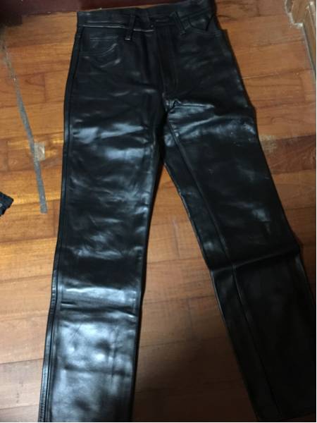 美品 エアロレザー ホースハイド レザーパンツ エアロレザー AERO 