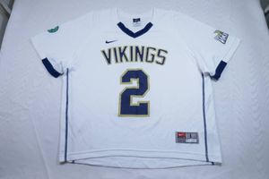 ナイキ DRI-FIT　バイキングス　ラクロスクラブ　ストレッチ素材 ユニフォーム　サイズL