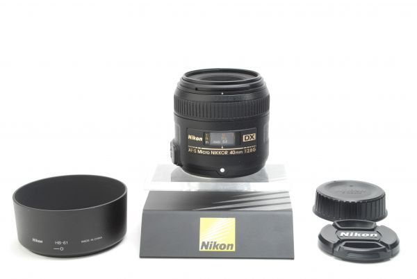 ☆極上美品☆ NIKON ニコン AF-S DX Micro NIKKOR 40mm f2.8G