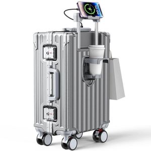 スーツケース 機内持ち込み 軽量 大型 アルミフレーム 耐衝撃最強 ストッパー付 Sサイズ