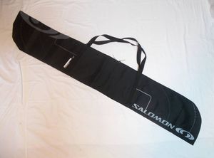 スキー ケース/スキー バッグ③★SALOMON(サロモン)★幅広180cm/重厚な厚手生地/ブラック