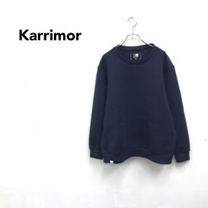 2I1079-O-N◆karrimor カリマー 長袖Tシャツ 長袖トレーナー プルオーバー 丸首 袖口リブ