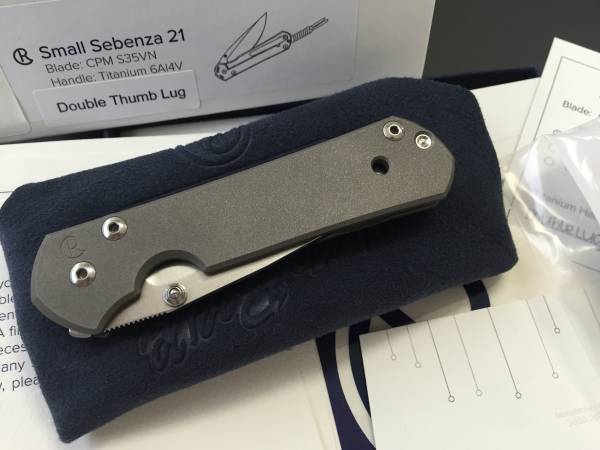 Chris Reeve small SEBENZA Double Lug クリスリーブ セベンザ