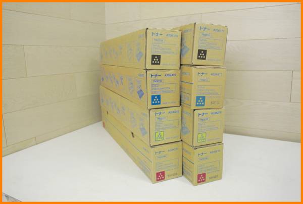 未使用 コニカミノルタ 純正トナー TN321K/C/Y/M 4色 8本セット