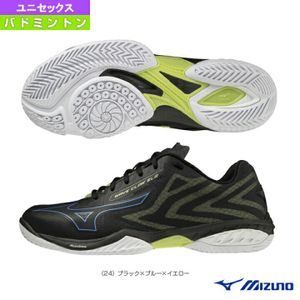 【71GA228024 28.5】MIZUNO(ミズノ) バドミントンシューズ　ウェーブクローEL2　ブラック