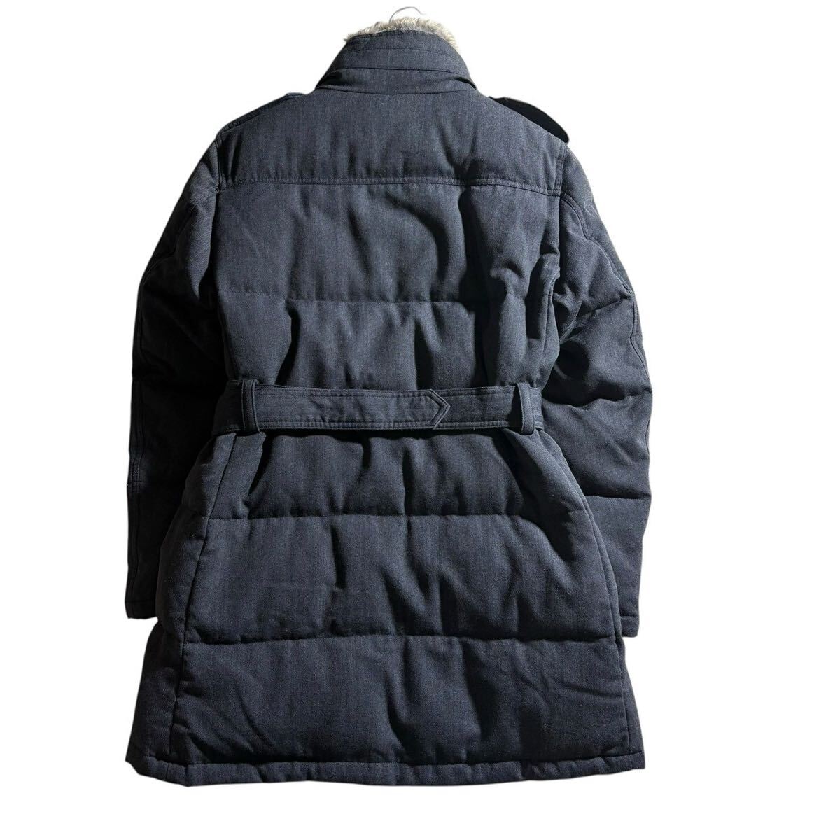 極暖○BURBERRY BLACK LABEL バーバリーブラックレーベル ダウンコート