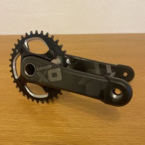 SRAM XO 1 DH カーボンクランク 165 36T チェーンリング 定価60,000円 スラム 検 SHIMANO