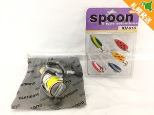 【R5-51172】SHIMANO シマノ スピニングリール NAVI 2500 / ルアー スプーン セット WM-0