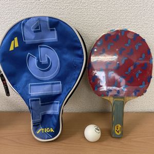 ★卓球ラケット★ケース★ピンポン玉★セット★TSP★TS-7★中古品★引き取り可能★札幌★