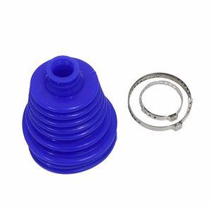 ドライブシャフトブーツ シリコン製 ドラシャ CVジョイント ブーツ 1個 青 シルビア S13