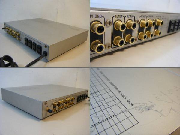 1す2□Techinics テクニクス ステレオプリアンプ SU-C01 Technics