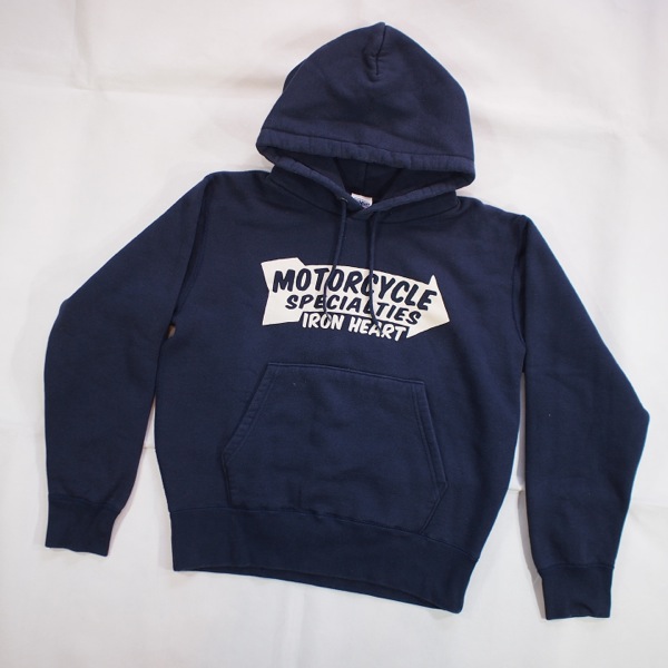 アイアンハート 極厚 ヘビーウエイト スウェット パーカー S