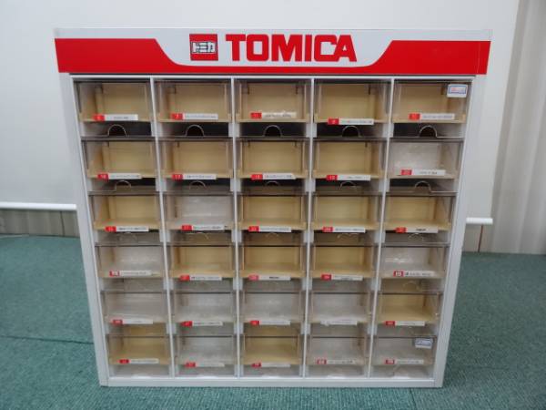中古 難あり 非売品トミカ 店頭用展示什器ディスプレイ ケース 希少