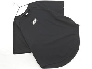 ネコポスOK New Balance ニューバランス トレーニングウェア Tシャツ sizeM/黒 ◇■ ☆ g