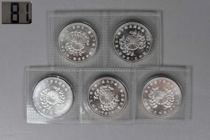 皇太子殿下御成婚 純銀(セット)の中古価格は84,157円｜記念硬貨の新品