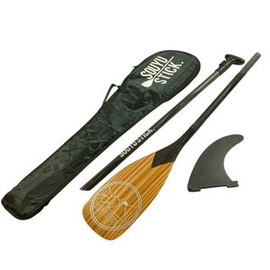 ★ SOUYU STICK スタンドアップパドルボード バンブー カーボンファイバー製 フィン付き