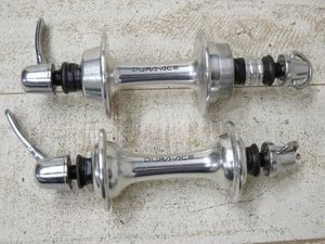 ■MK★未使用品！デュラエース（74系）★前後ハブセット/32H★100×126mm■//Z703