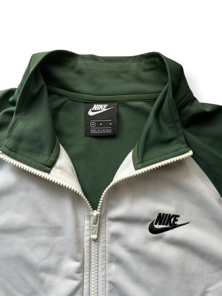 NIKE メンズ M ブラック グリーン 黒 緑 ハンドポケット付き ジャージ 