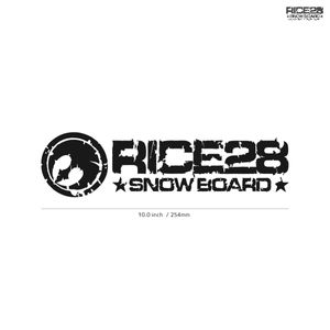 【RICE28】ライス28★07★ダイカットステッカー★切抜きステッカー★JPN2★10.0インチ★2