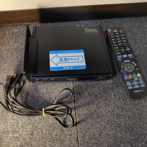 通電確認済　パナソニック TZ-HR400P　デジタルCSチューナー 　リモコン付き
