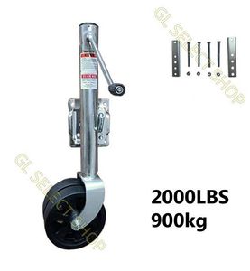 トレーラージャッキ 双輪 耐久荷重 2000LBS 900kg マリン ボート ジェット キャンピング