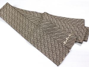 ■未使用品■紳士物【角帯】網代風文様　e-218