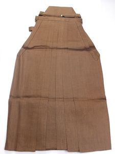 ■薄手・夏物■紳士物【行灯袴】正絹無地　※色目注意※《紐下：83cm》　e-213