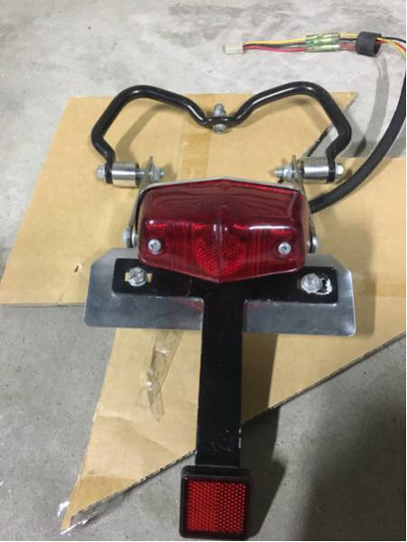 グラストラッカー/ビックボーイ 社外 フェンダーレスキット 中古