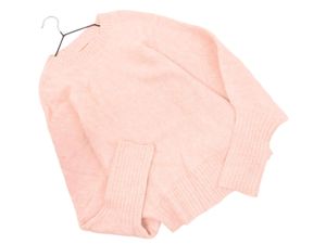 titivate ティティベイト ウール混 ドルマン ニット セーター sizeM/ピンク ◇■ ☆ gac8