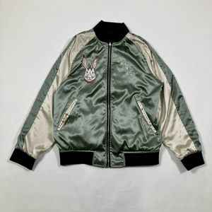 ★ DOD ディーオーディー スカジャン アウター ギガジャン 戯画 デザイン ウサギ リバー