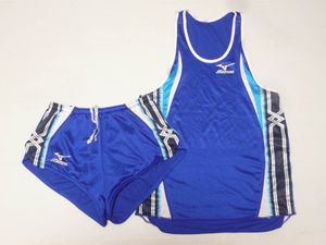 8329 ミズノ MCライン 男子陸上ランシャツ ランニングパンツ(インナー付き) Mサイズ