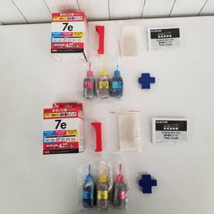詰め替えインク ELECOM キヤノン用 Canon BCI-7e 3色セット BCI-7eC 7eM 7eY インクジェ