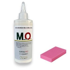 【おまけ付】ミネラルオフ KeePer技研 赤スポンジ1個付き はっ水阻害被膜除去剤 190ml キ
