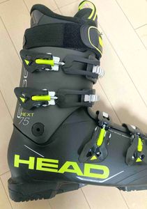 ▼▲HEAD スキーブーツ EDGE Next75 270/275 (黒)美品▲▼