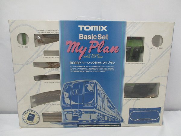 【希少】TOMIX Basic Set My Plan 90092 Nゲージ 開封 TOMIX Nゲージ 90092 ベーシックセットマイプラン[梱0.5] TOMIX