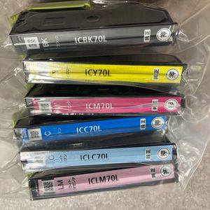 未使用　エプソン純正 IC70インク　さくらんぼ　増量タイプ　6色（期限不明）
