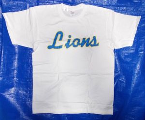 未使用 太平洋クラブライオンズ Printstar ヘビーウェイトTシャツ 埼玉西武ライオンズ 日