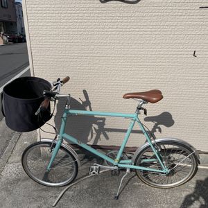 【川崎市直接引取限定】Bianchi Lepre ビアンキ レプレ ミニベロ 自転車 グリーン系 小径