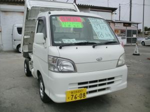 ③ダイハツ　ハイゼット　ダンプ　車検付き