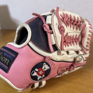 ☆F09☆ ウイルソン ベアー 限定モデル グローブ 左手用 中古 発送60サイズ