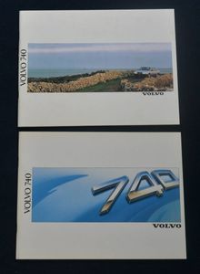 ボルボ　740　VOLVO　740　1984～1992年　スウェーデン　カタログ2冊【VOL03】