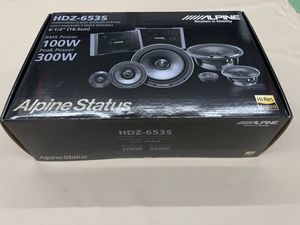 ALPINE HDZ-653S 未使用品
