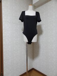 ☆未使用！ レディース　社交ダンス　ダンス　ダンス衣装　ブラウス　カットソー　レオタ