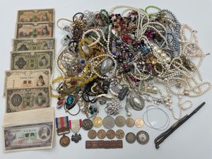 鐔 時代金工 在銘 金口火皿 K22刻印銀彫金 竹林図彫 キセル 更紗煙管袋