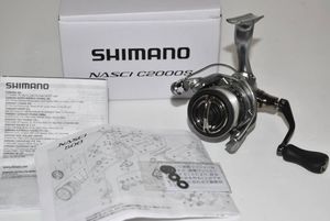 64S 【中古品】 SHIMANO NASCI C2000S スピニングリール シマノ ナスキー 043146 5SF45D0