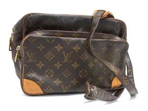 1円 LOUIS VUITTON ルイヴィトン M45244 モノグラム ナイル メッセンジャーバッグ クロス